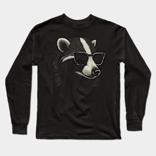 Badger Sunglasses Long Sleeve T-Shirt